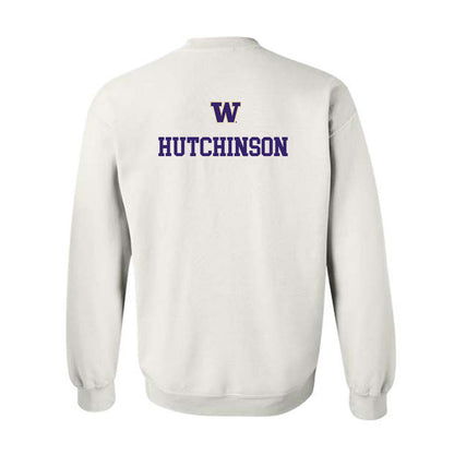 Washington - NCAA Men's Track & Field : Roman Hutchinson - Sports Shersey Crewneck Sweatshirt-1
