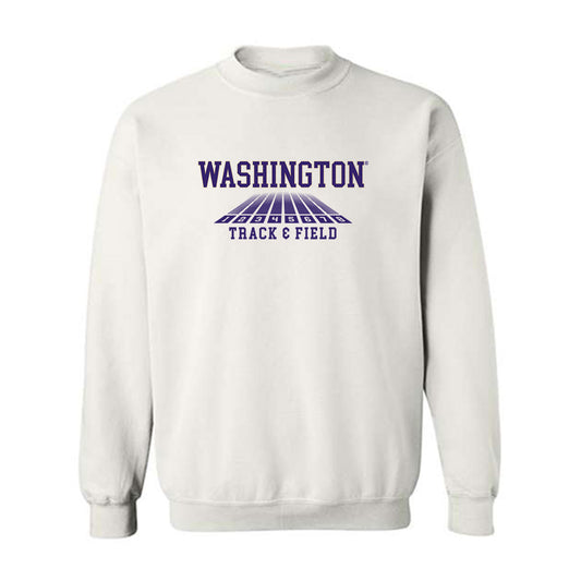 Washington - NCAA Men's Track & Field : Roman Hutchinson - Sports Shersey Crewneck Sweatshirt-0
