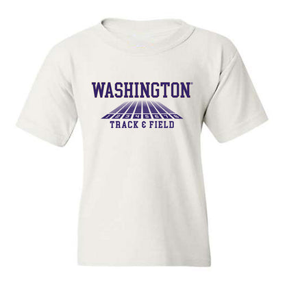 Washington - NCAA Men's Track & Field : Trevontay Smith - Sports Shersey Youth T-Shirt-0