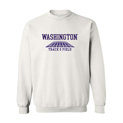 Washington - NCAA Women's Track & Field : Mia Cochran - Sports Shersey Crewneck Sweatshirt-0