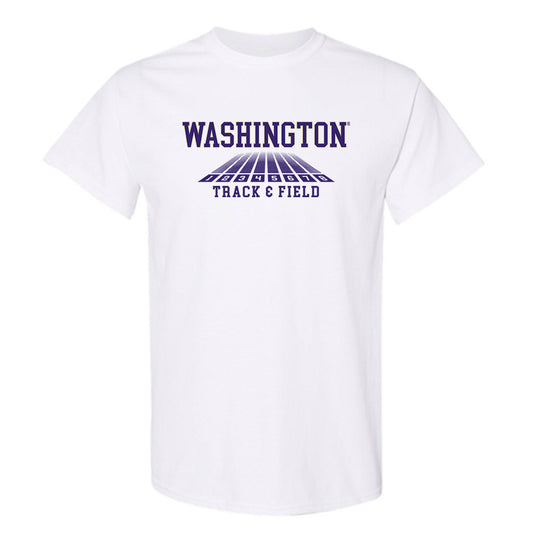 Washington - NCAA Women's Track & Field : Saydi Orange - Sports Shersey T-Shirt-0
