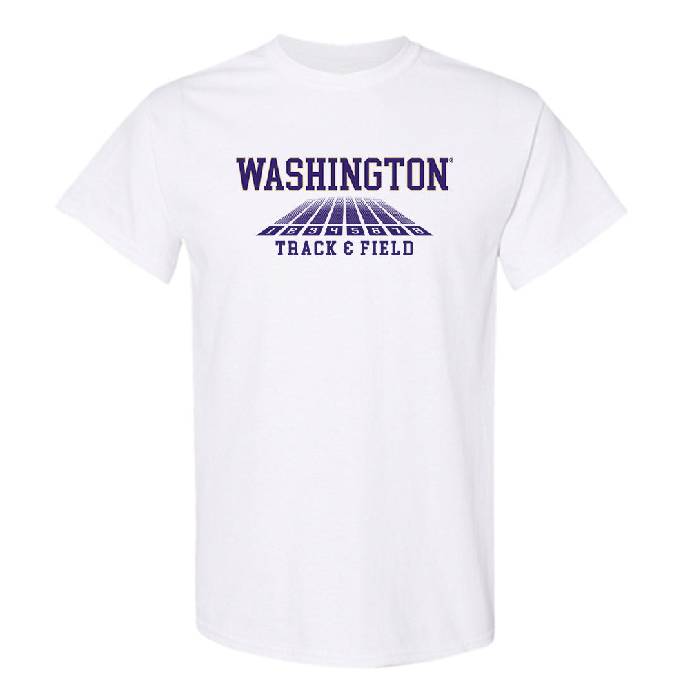 Washington - NCAA Men's Track & Field : Roman Hutchinson - Sports Shersey T-Shirt-0