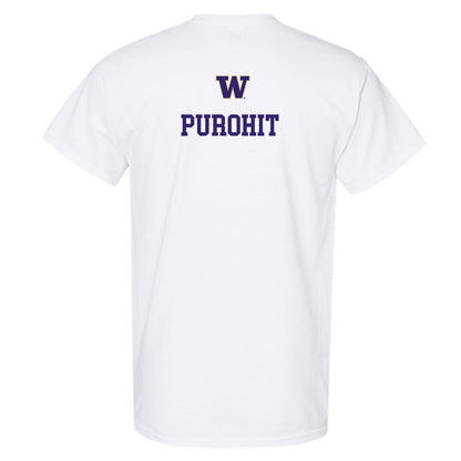 Washington - NCAA Men's Tennis : Soham Purohit - Sports Shersey T-Shirt-1