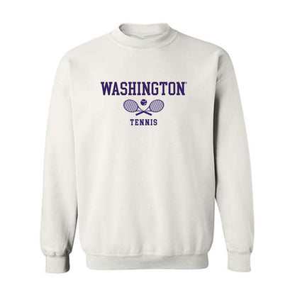 Washington - NCAA Women's Tennis : Zehra Suko - Sports Shersey Crewneck Sweatshirt-0