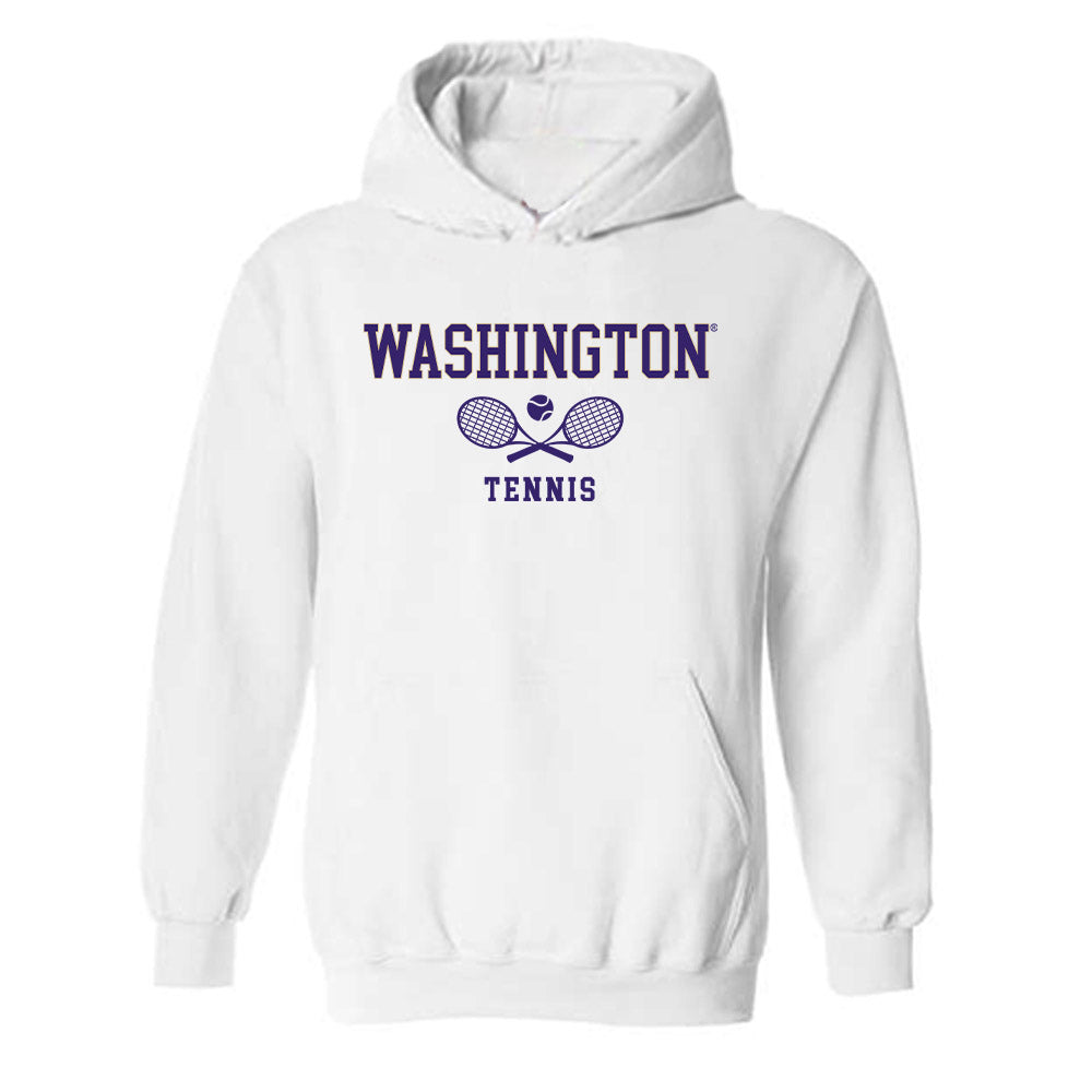 Washington - NCAA Women's Tennis : Zehra Suko - Sports Shersey Hooded Sweatshirt-0