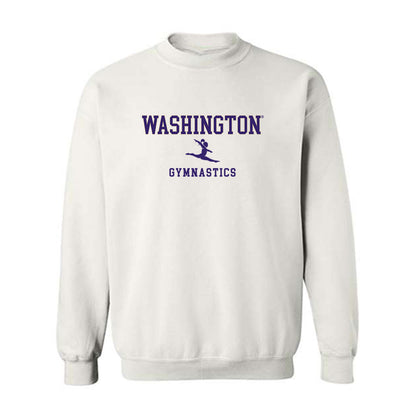 Washington - NCAA Women's Gymnastics : Olivia Oppegard - Sports Shersey Crewneck Sweatshirt-0