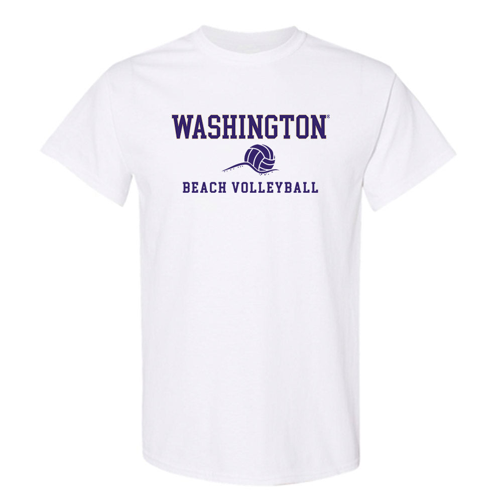 Washington - NCAA Beach Volleyball : Alina Urzua - Sports Shersey T-Shirt-0