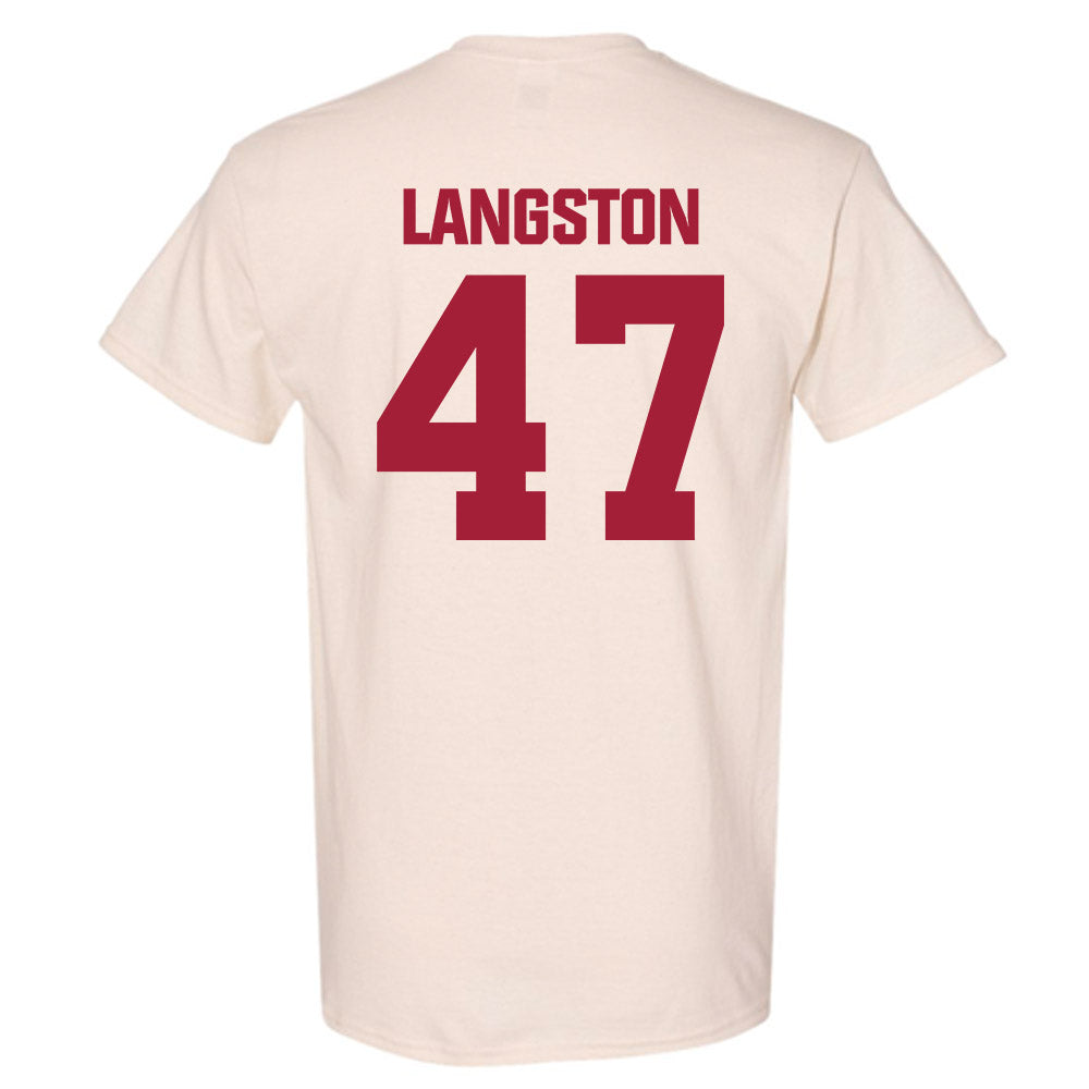 Indiana - NCAA Football : Mark Langston - T-Shirt-1