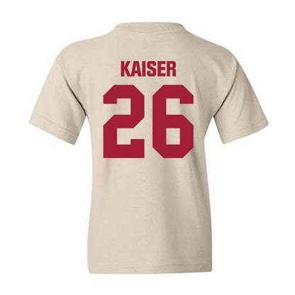 Indiana - NCAA Football : Cade Kaiser - Youth T-Shirt-1