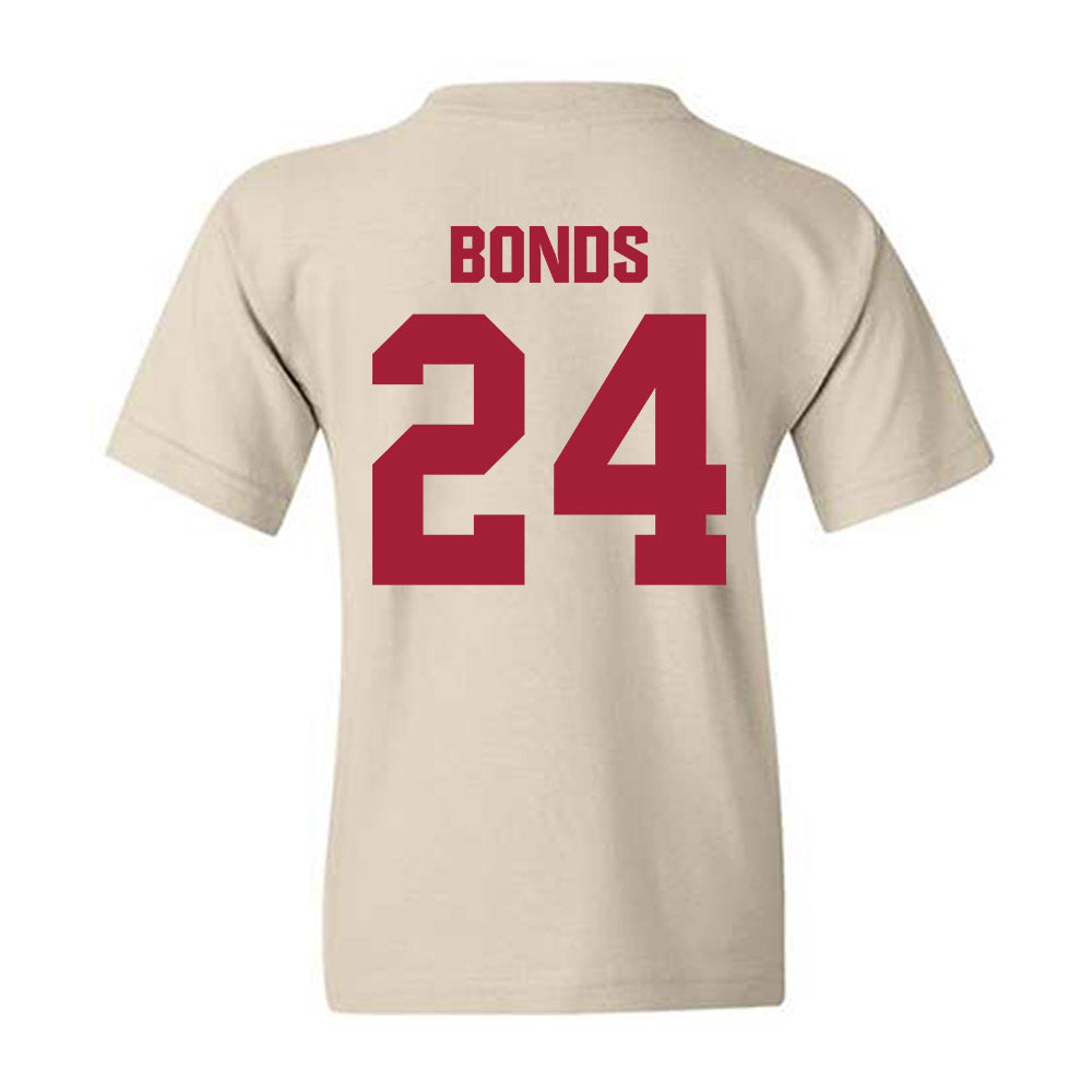 Indiana - NCAA Football : Bryson Bonds - Youth T-Shirt-1