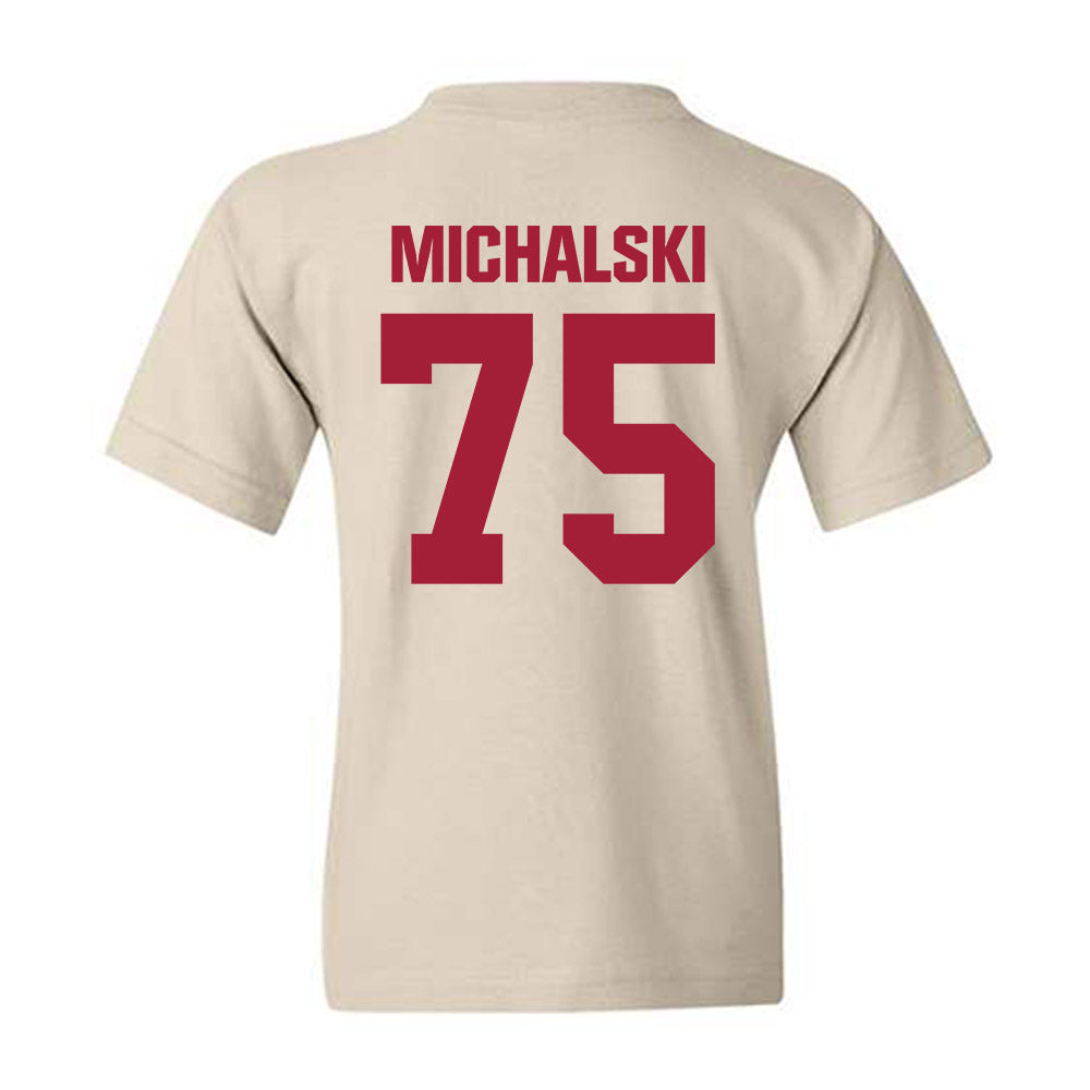Indiana - NCAA Football : Zenuae Michalski - Youth T-Shirt-1
