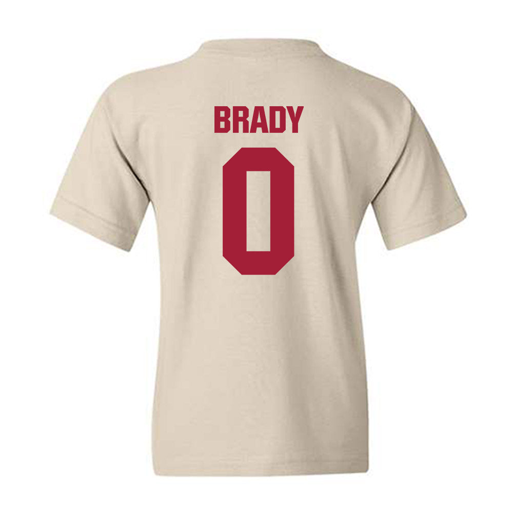 Indiana - NCAA Football : Jonathan Brady - Youth T-Shirt-1