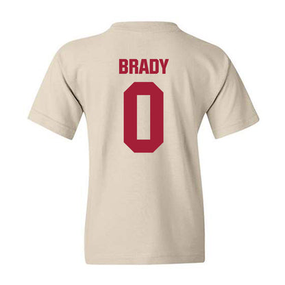 Indiana - NCAA Football : Jonathan Brady - Youth T-Shirt-1