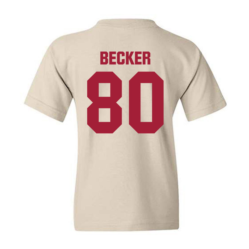 Indiana - NCAA Football : Charlie Becker - Youth T-Shirt-1