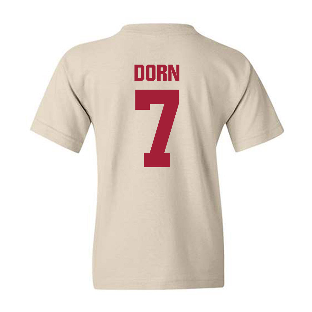Indiana - NCAA Men's Basketball : Nicholas Dorn - Youth T-Shirt-1