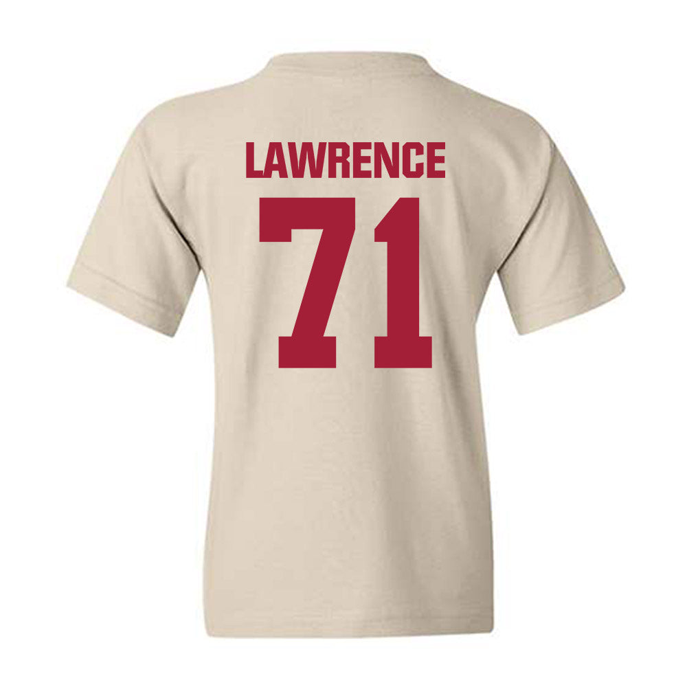 Indiana - NCAA Football : Evan Lawrence - Youth T-Shirt-1