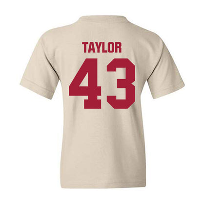 Indiana - NCAA Football : Bryce Taylor - Youth T-Shirt-1