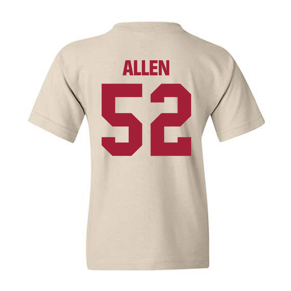 Indiana - NCAA Football : Clayton Allen - Youth T-Shirt-1