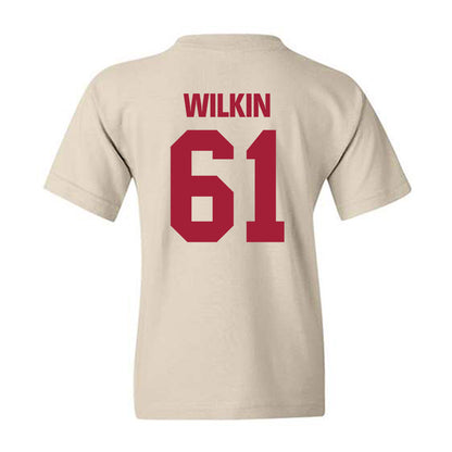 Indiana - NCAA Football : Baylor Wilkin - Youth T-Shirt-1