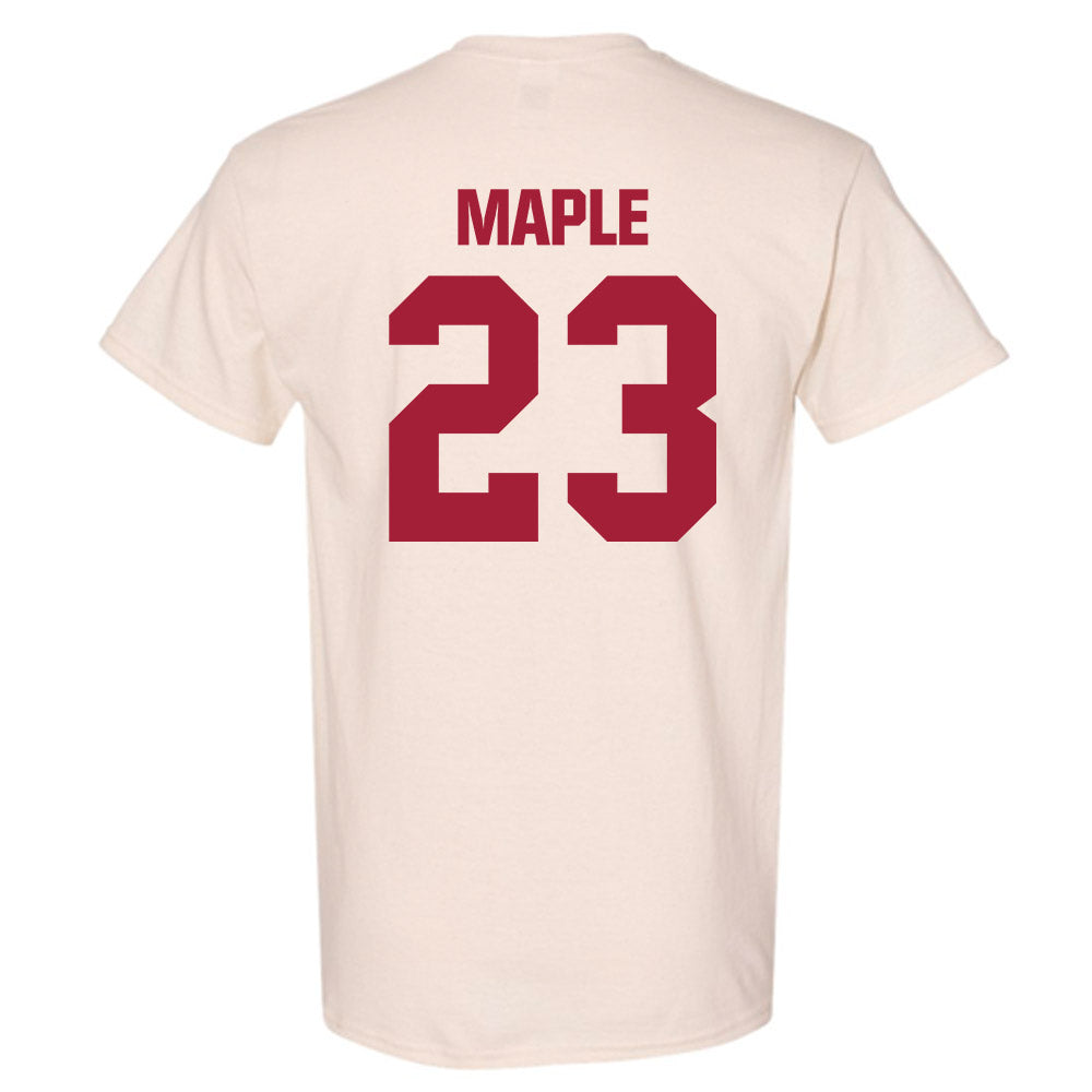 Indiana - NCAA Women's Volleyball : Delaynie Maple - T-Shirt-1