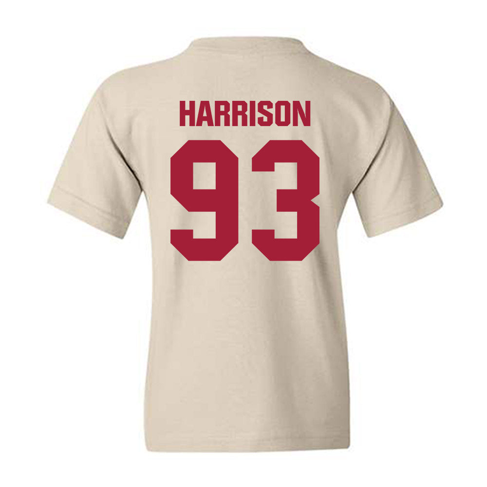 Indiana - NCAA Football : Robby Harrison - Youth T-Shirt-1