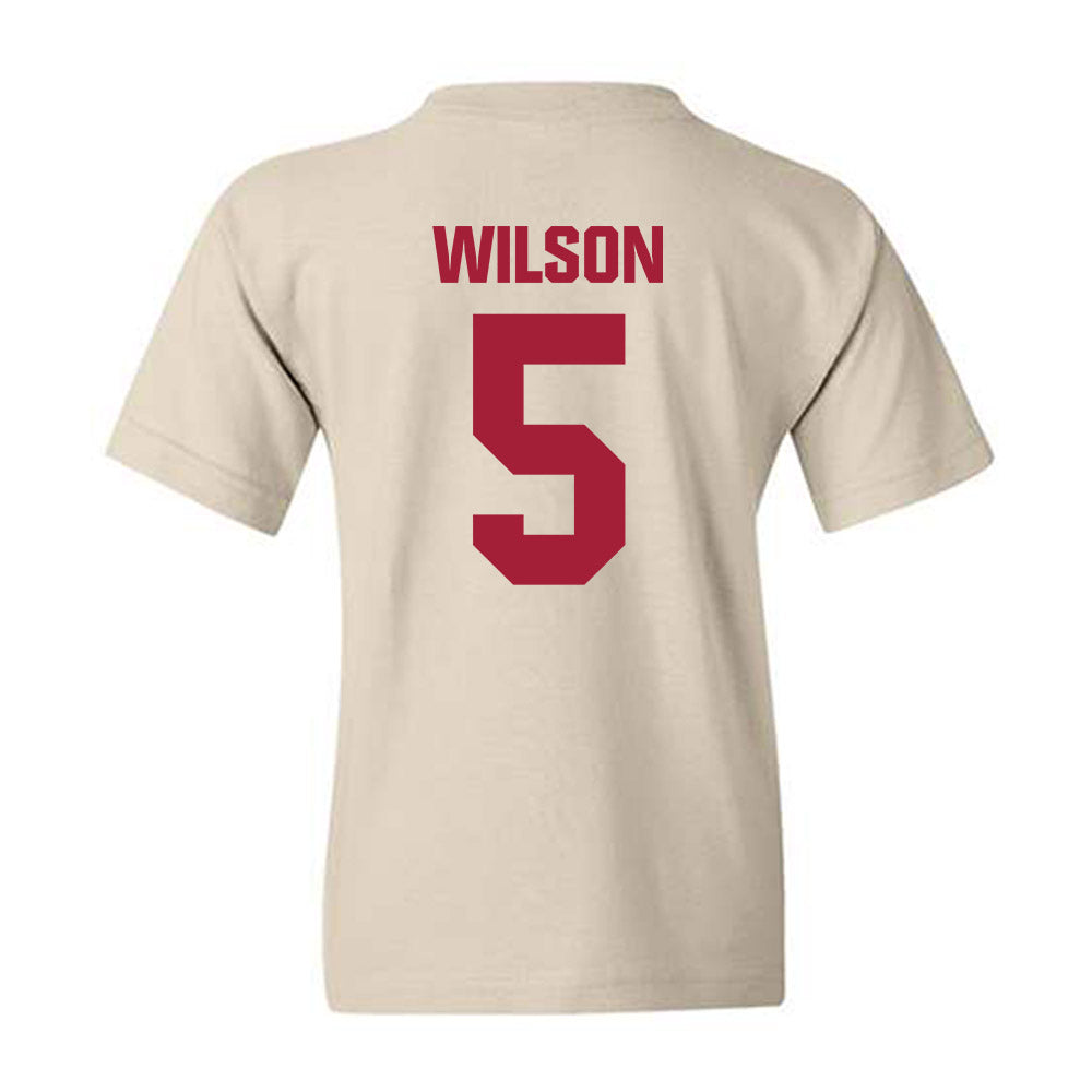 Indiana - NCAA Football : Grant Wilson - Youth T-Shirt-1