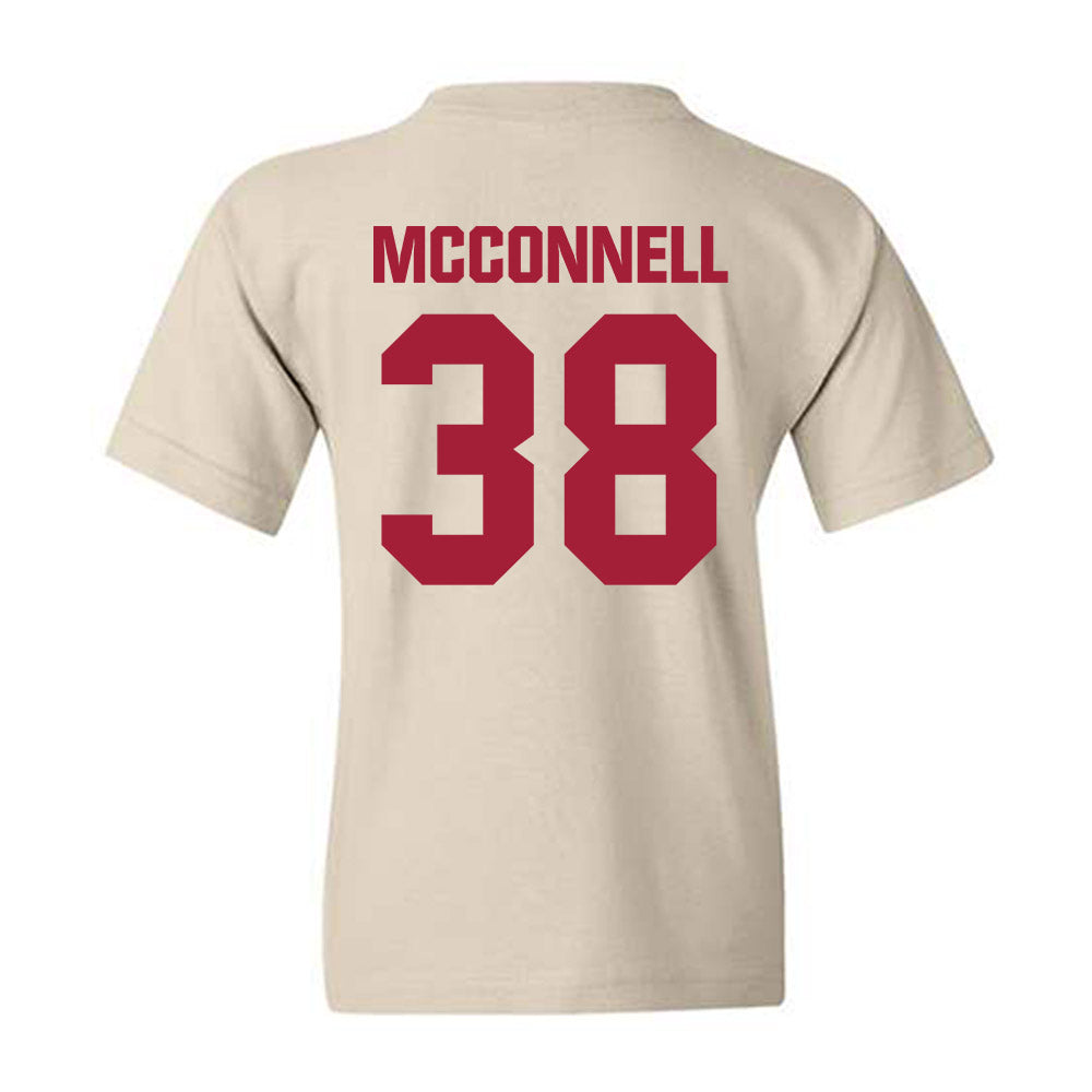 Indiana - NCAA Football : Kaden McConnell - Youth T-Shirt-1