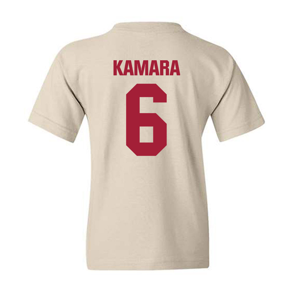 Indiana - NCAA Football : Mikail Kamara - Youth T-Shirt-1