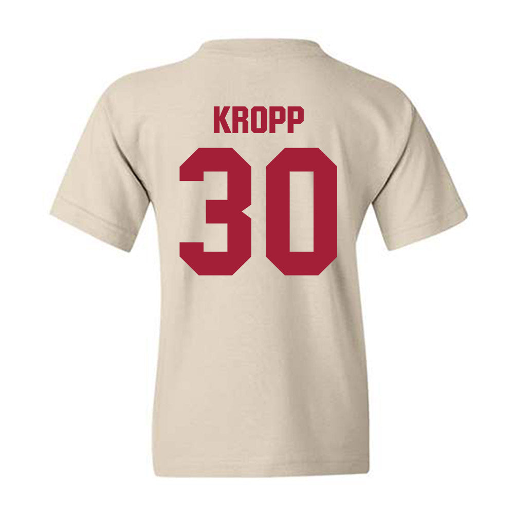 Indiana - NCAA Football : Kyler Kropp - Youth T-Shirt-1