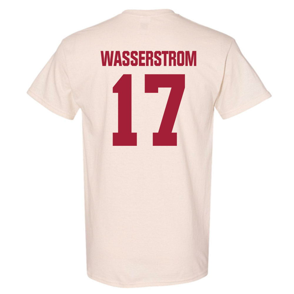 Indiana - NCAA Football : Jackson Wasserstrom - T-Shirt-1