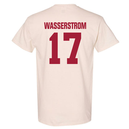 Indiana - NCAA Football : Jackson Wasserstrom - T-Shirt-1