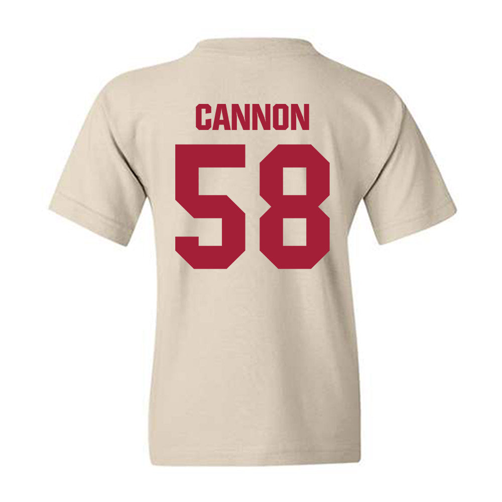 Indiana - NCAA Football : Aden Cannon - Youth T-Shirt-1