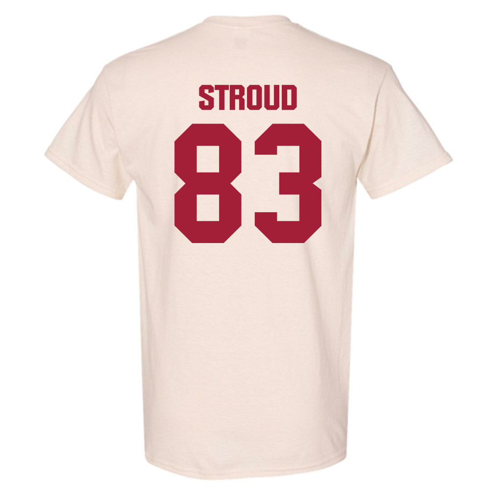 Indiana - NCAA Football : Hunter Stroud - T-Shirt-1