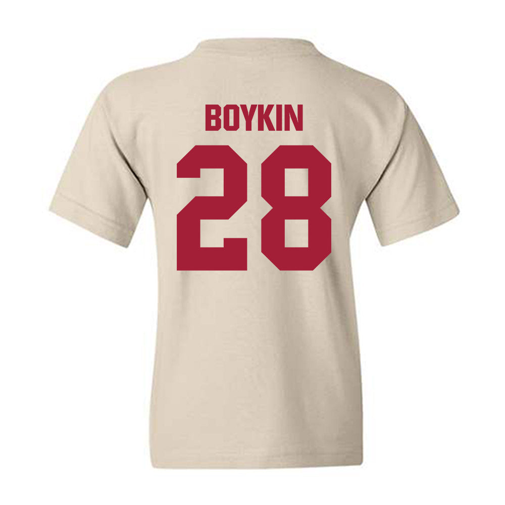 Indiana - NCAA Football : Jaz Boykin - Youth T-Shirt-1
