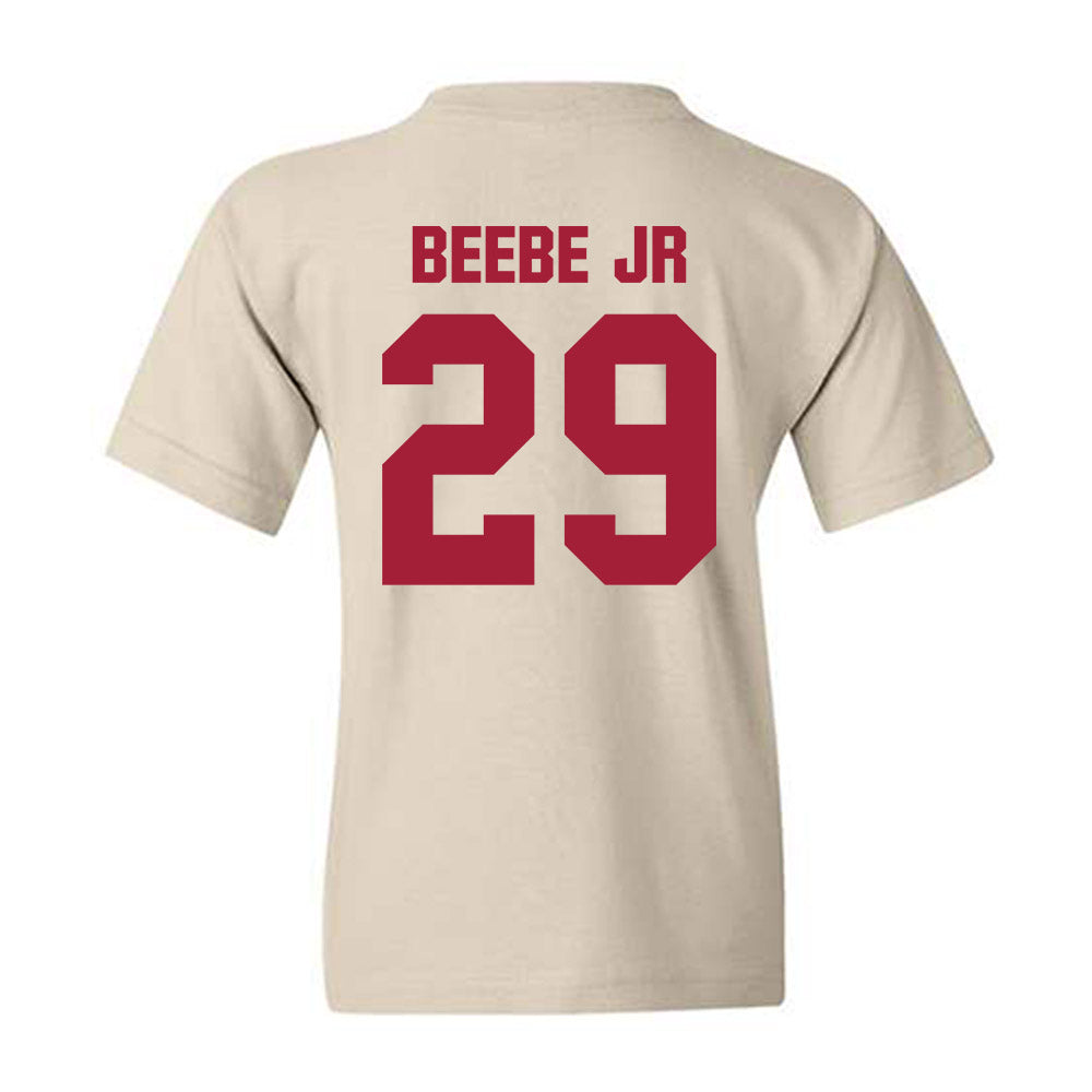 Indiana - NCAA Football : Lee Beebe Jr - Youth T-Shirt-1