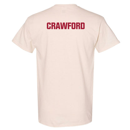 Indiana - NCAA Wrestling : Christopher Crawford - T-Shirt-1