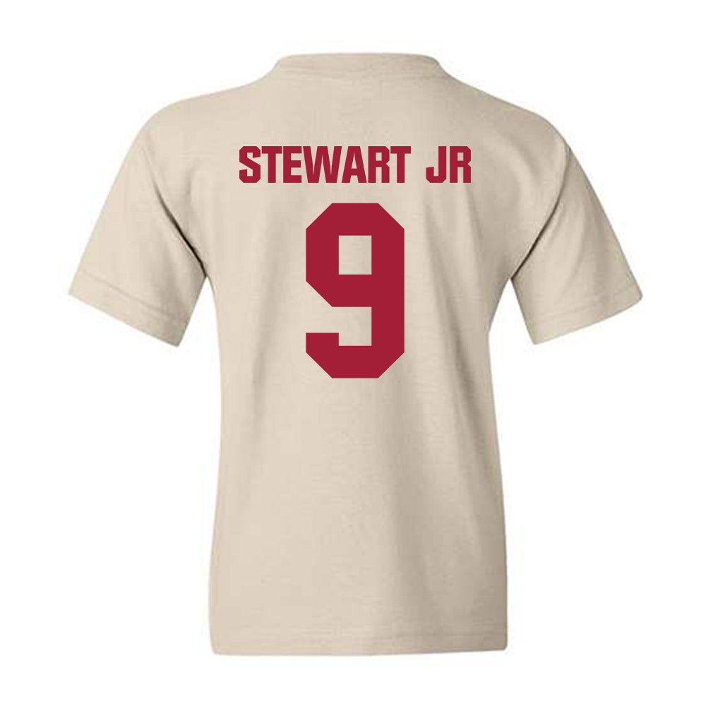 Indiana - NCAA Football : Seaonta Stewart Jr - Youth T-Shirt-1