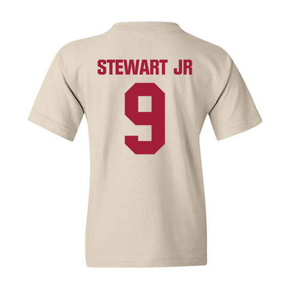 Indiana - NCAA Football : Seaonta Stewart Jr - Youth T-Shirt-1