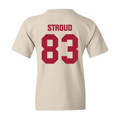 Indiana - NCAA Football : Hunter Stroud - Youth T-Shirt-1