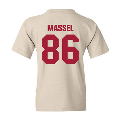 Indiana - NCAA Football : Bruno Massel - Youth T-Shirt-1