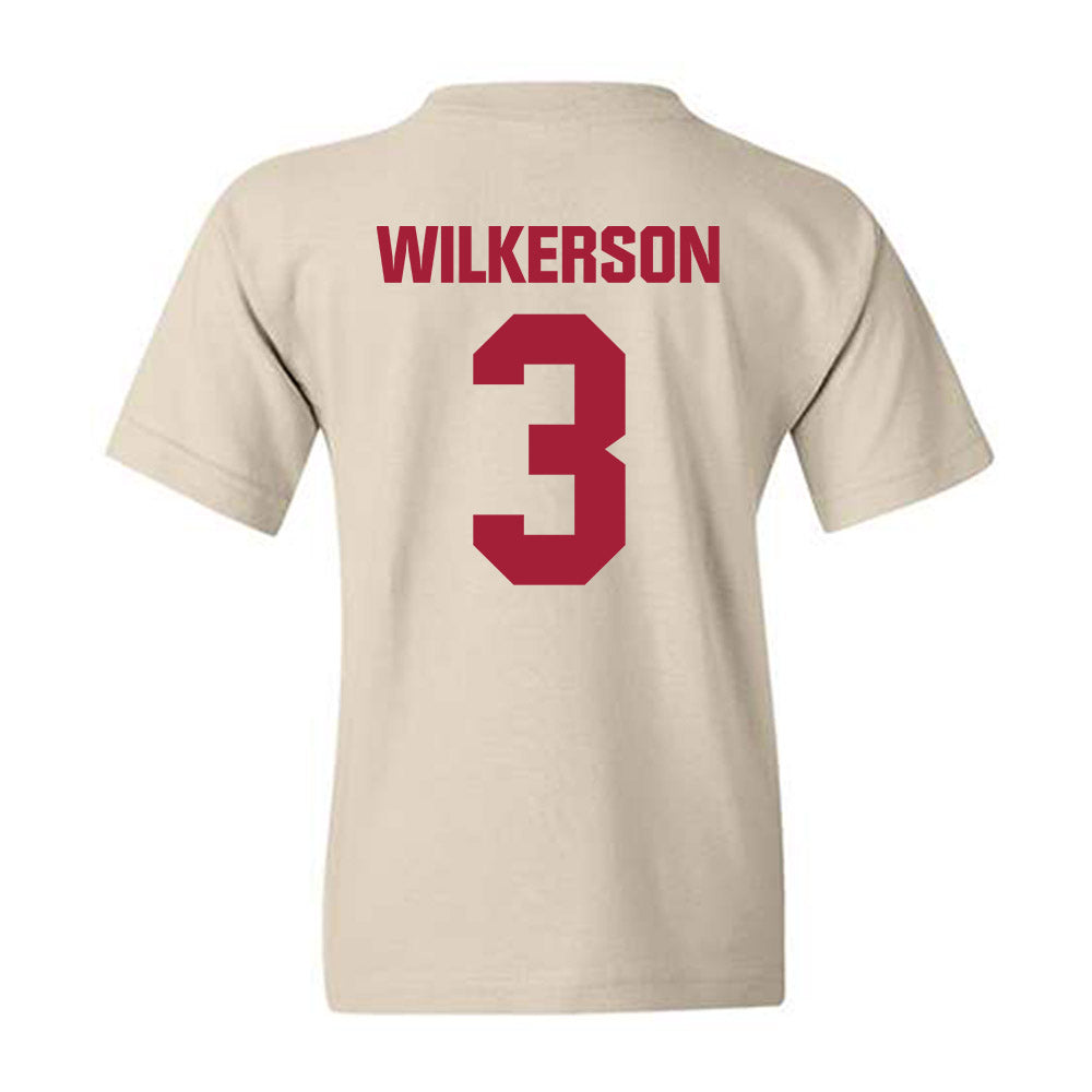 Indiana - NCAA Men's Basketball : Lamar Wilkerson - Youth T-Shirt-1