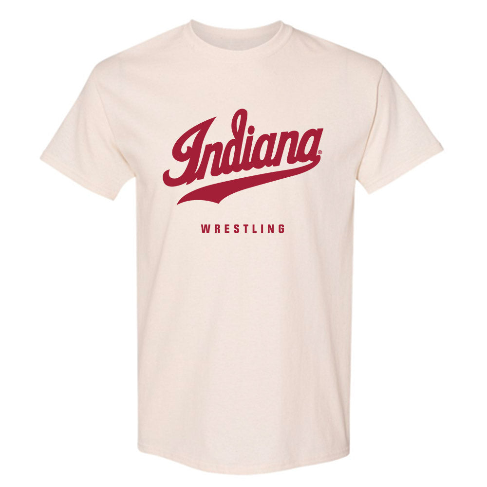 Indiana - NCAA Wrestling : Christopher Crawford - T-Shirt-0
