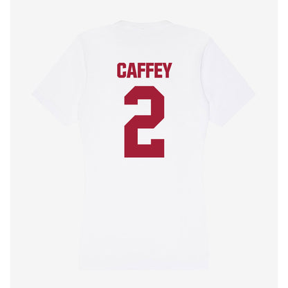 Indiana - NCAA Women's Basketball : Nevaeh Caffey - Women's V-Neck T-Shirt-1