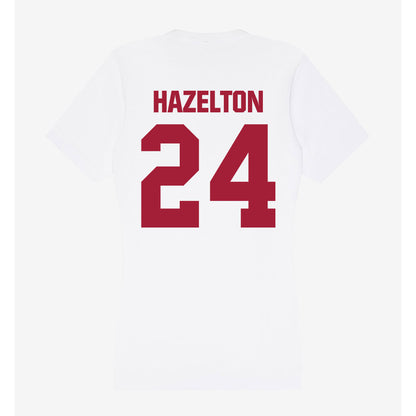 Indiana - NCAA Women's Volleyball : Reese Hazelton - Women's V-Neck T-Shirt-1
