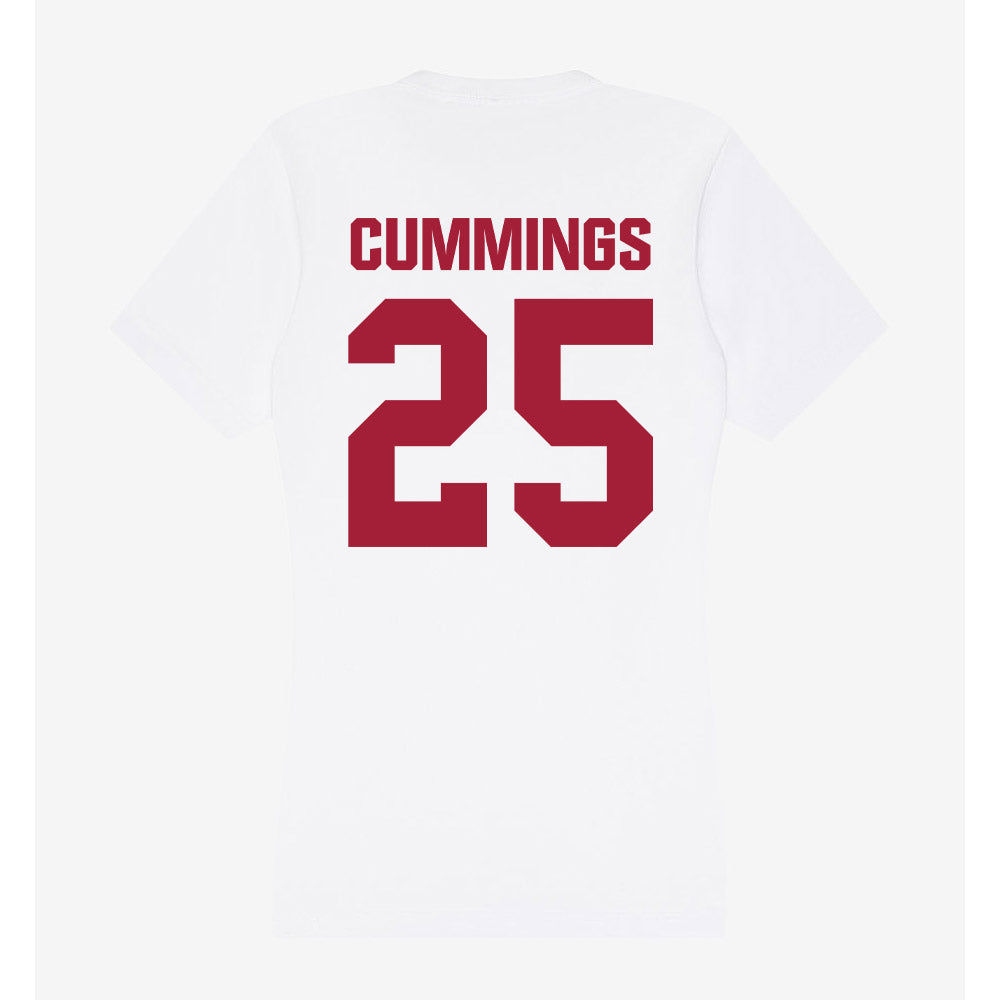 Indiana - NCAA Women's Volleyball : Jaide Cummings - Women's V-Neck T-Shirt-1