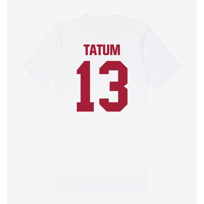 Indiana - NCAA Women's Volleyball : Avry Tatum - Women's V-Neck T-Shirt-1
