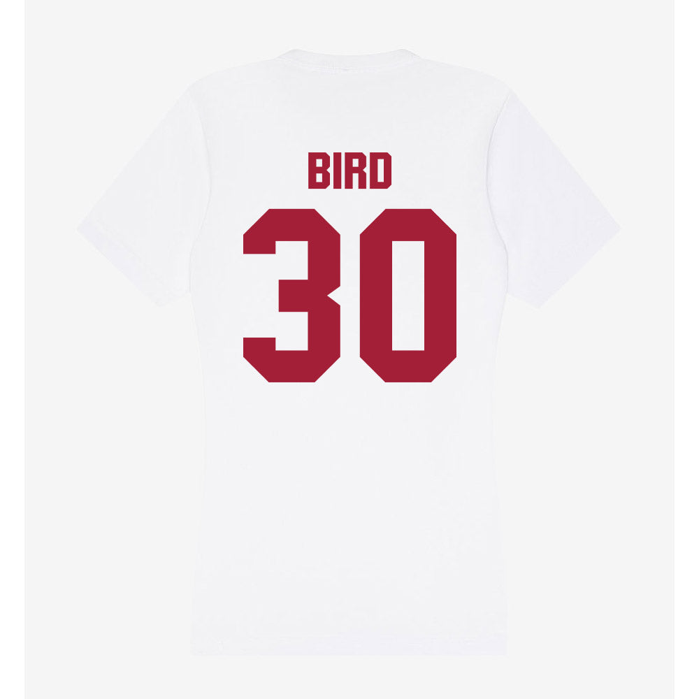 Indiana - NCAA Softball : Josie Bird - Women's V-Neck T-Shirt-1