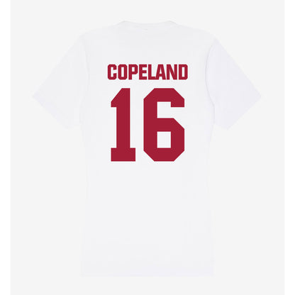 Indiana - NCAA Softball : Brianna Copeland - Women's V-Neck T-Shirt-1