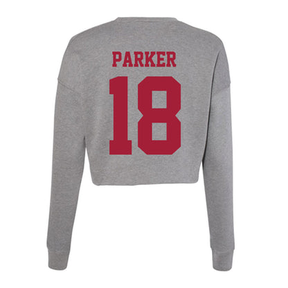 Indiana - NCAA Softball : Avery Parker - Classic Shersey Women's Cropped Crew Fleece-1