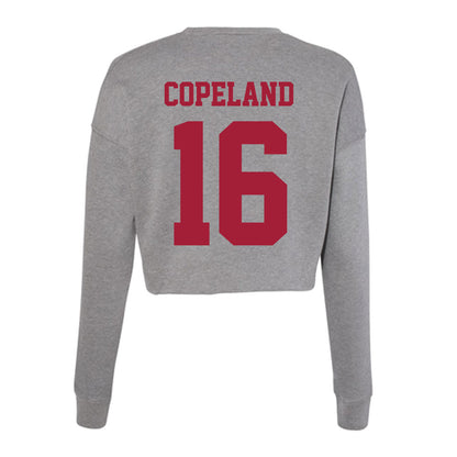 Indiana - NCAA Softball : Brianna Copeland - Classic Shersey Women's Cropped Crew Fleece-1